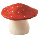 Veilleuse lampe grand champignon rouge